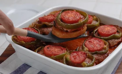 طرز تهیه یک شام متنوع / خوراک گوجه بادمجان ساده با طعمی بی نظیر