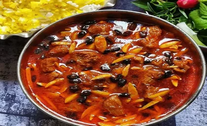 طرز تهیه خورشت خلال کرمانشاهی/ یک ناهار خوب و مشتی برای امروز