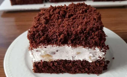 طرز تهیه کیک خیس خامه ای خوشمزه و مخصوص قنادی