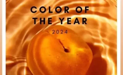 رنگ سال پنتون 2024 اعلام شد | PANTONE 13-1023 Peach Fuzz
