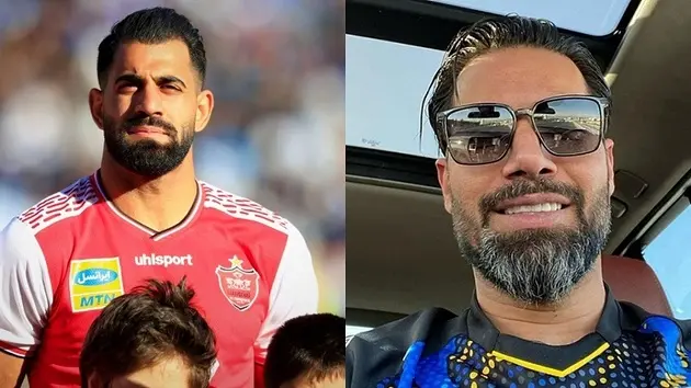 کری خوانی زشت یک استقلالی با ستاره پرسپولیس قبل دربی