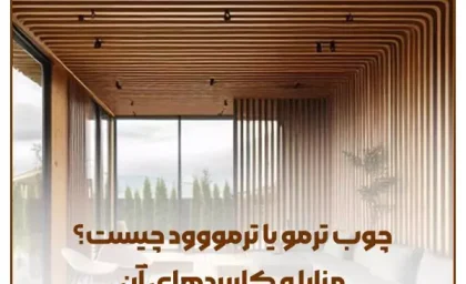 چوب ترمو یا ترمووود چیست؟مزایا و کاربردهای آن