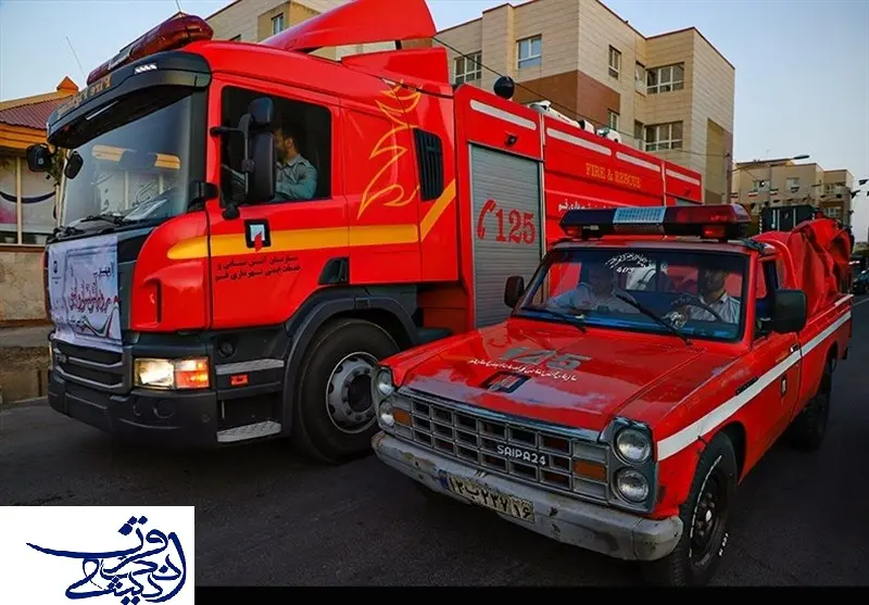 رقص پرحاشیه آتش نشان ها یک رقص گروهی و جالب + فیلم