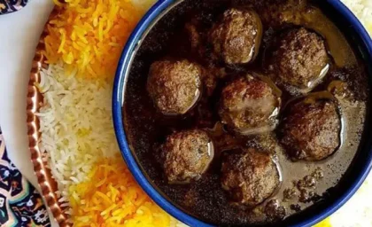 خورش فسنجون رو اینجوری بپز همه میگن چه محشر شده/ با گوشت قلقلی همراه با نکات پخت