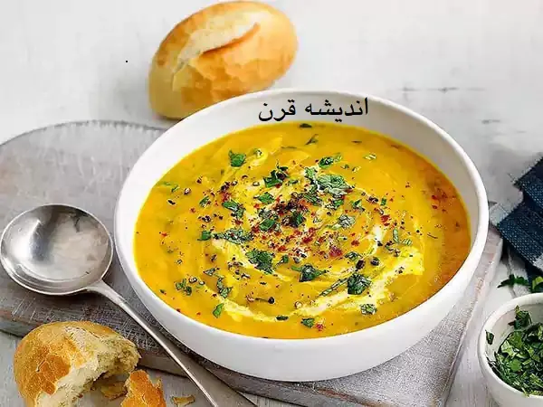 طرز تهیه سوپ تره فرنگی و مرغ یک وعده غذایی مغذی برای افطار و سحری