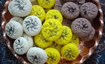 شیرینی نان برنجی خوراکی محبوب و سنتی عید نوروز/ دستور پخت راحت و سریع