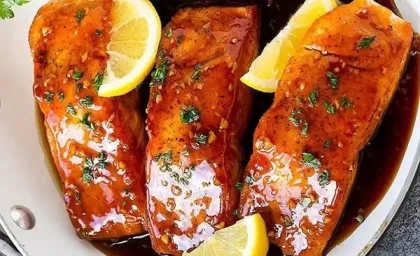 طرز تهیه ماهی سالمون با سس سویا؛ عاشق این نوع ماهی میشی!