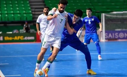 تیم فوتسال تاجیکستان نیمی از راه جام جهانی را طی کرد