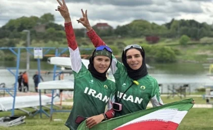 دختران قایقران ایرانی تابوشکنی چشمگیری را به نمایش گذاشتند