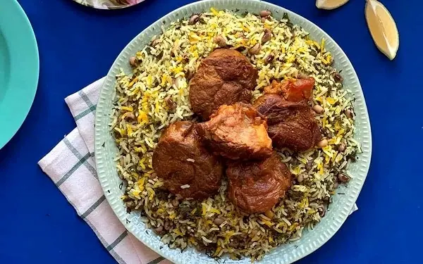 از الان به فکر غذای  فردا ناهار باش | طرز تهیه لوبیا پلوی اصیل و اعیانیِ شیرازی