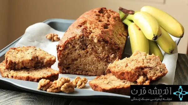 طرز تهیه کیک کدو حلوایی و موز پف دار و کم شکر با طعم عالی