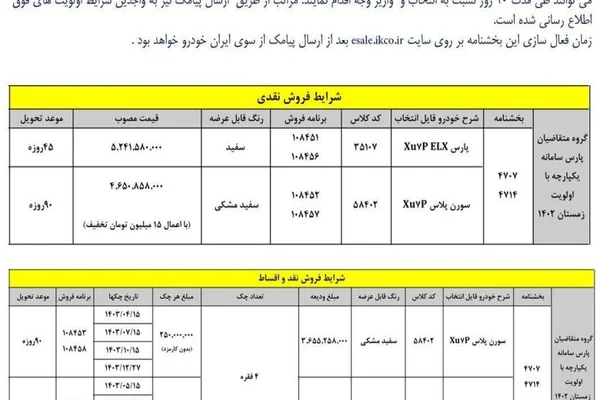 ثبت نام ایران خودرو