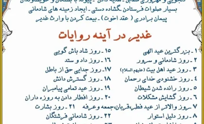 اعمال روز عید غدیر