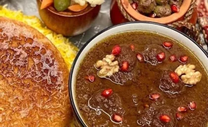 فوت و فن خورش فسنجان