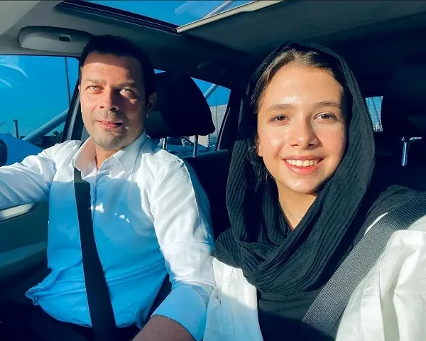 سلفی پژمان بازغی و دخترش در یک شب نشینی | رصد روز