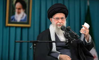 پوستر معنادار سایت رهبری درباره نتانیاهو+ عکس | رصد روز