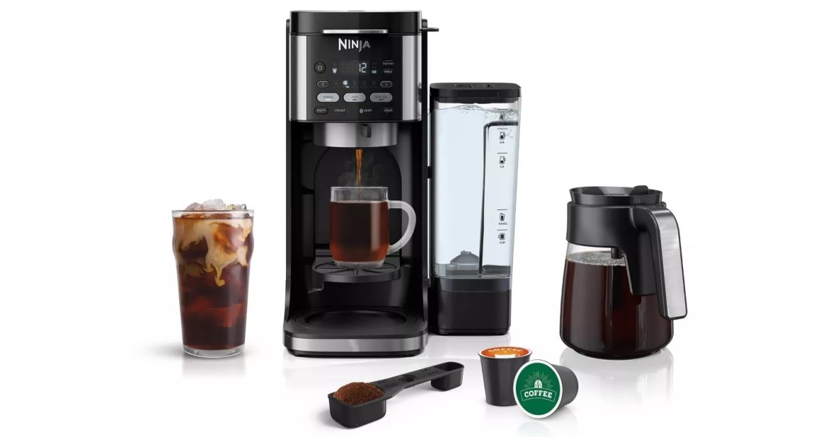 20 دلار در خرید قهوه ساز سرد و گرم Ninja DualBrew صرفه جویی کنید
