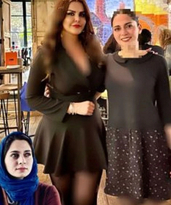 جنجال عکس ناجور پگاه آهنگرانی در کنار سحر مقدس