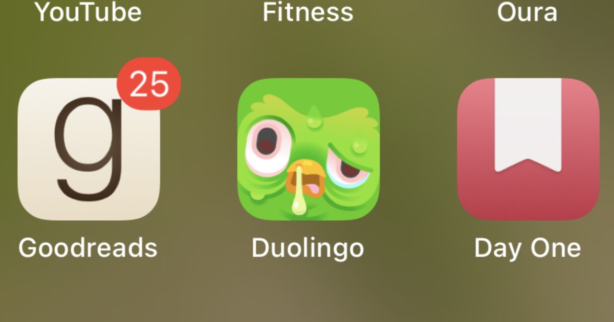 آیا نماد برنامه Duolingo شما بیمار به نظر می رسد؟ تو تنها نیستی