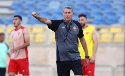 گاریدو  سرمربی پرسپولیس در باشگاه پرسپولیس حال همه رو گرفت