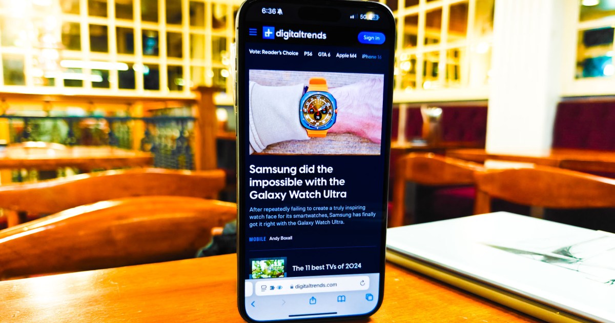 برنامه سافاری به روز شده بهترین راز اپل در iOS 18 است