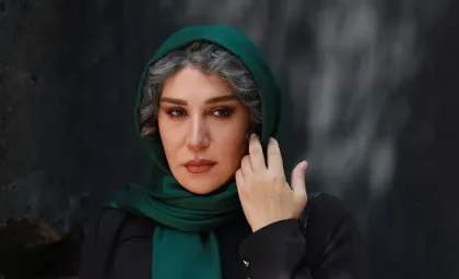 تیپ سنتی نسیم ادبی در کنار امیر مهدی ژوله+ عکس | رصد روز