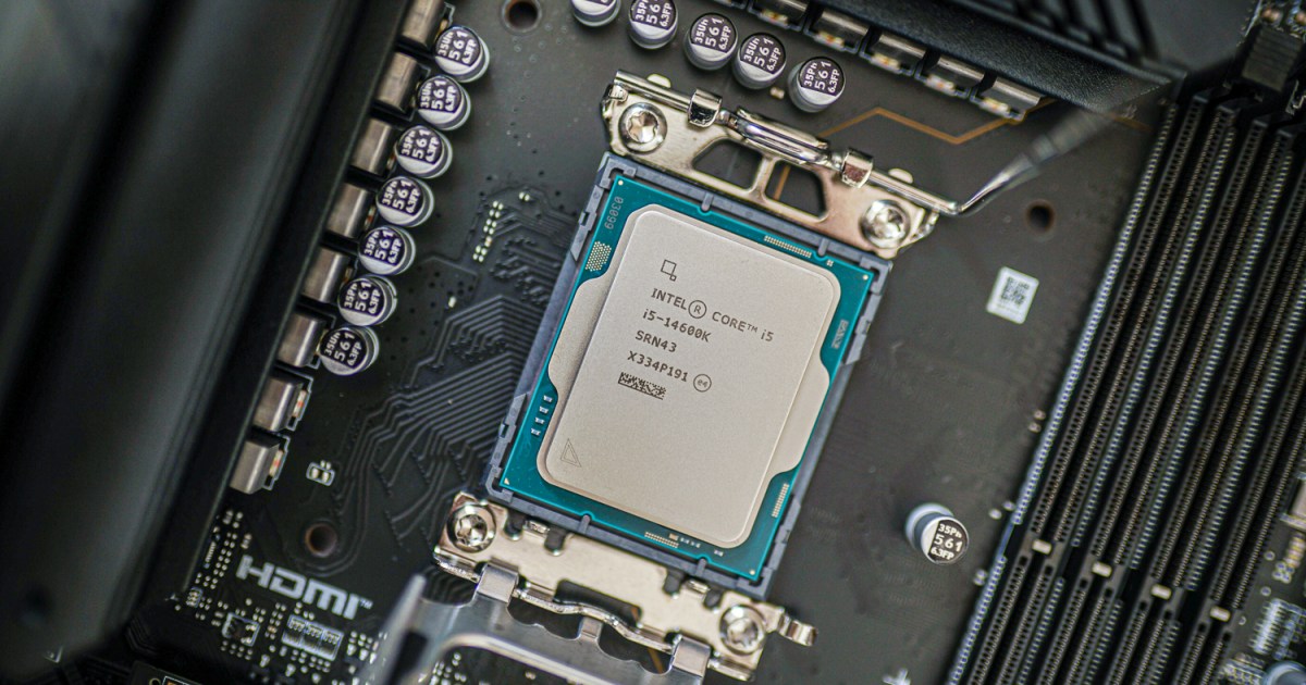 من انتظار نداشتم Core i5-14600K بتواند Ryzen 5 9600X را شکست دهد.