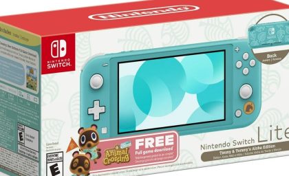 Nintendo Switch Lite با Animal Crossing امروز به فروش می رسد