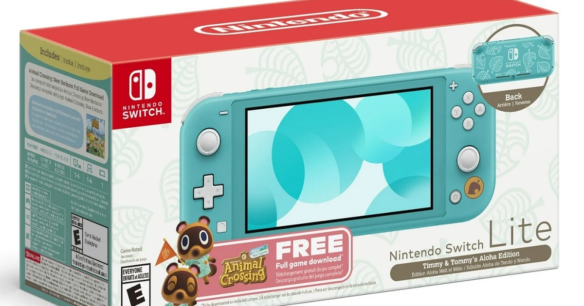 Nintendo Switch Lite با Animal Crossing امروز به فروش می رسد