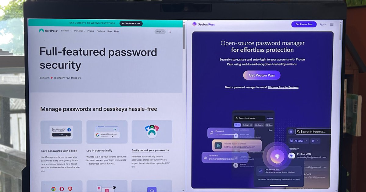 NordPass در مقابل Proton Pass: بهترین مدیر رمز عبور کم هزینه