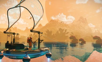 اکنون No Man's Sky اکنون ماهیگیری نیز دارد