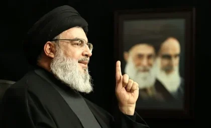 تصویری از سردار سلیمانی در کنار شهید سید حسن نصرالله | رصد روز