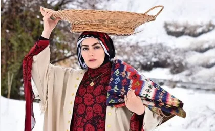 تیپ روژان سریال” نون خ “به سبک سریال شهرزاد