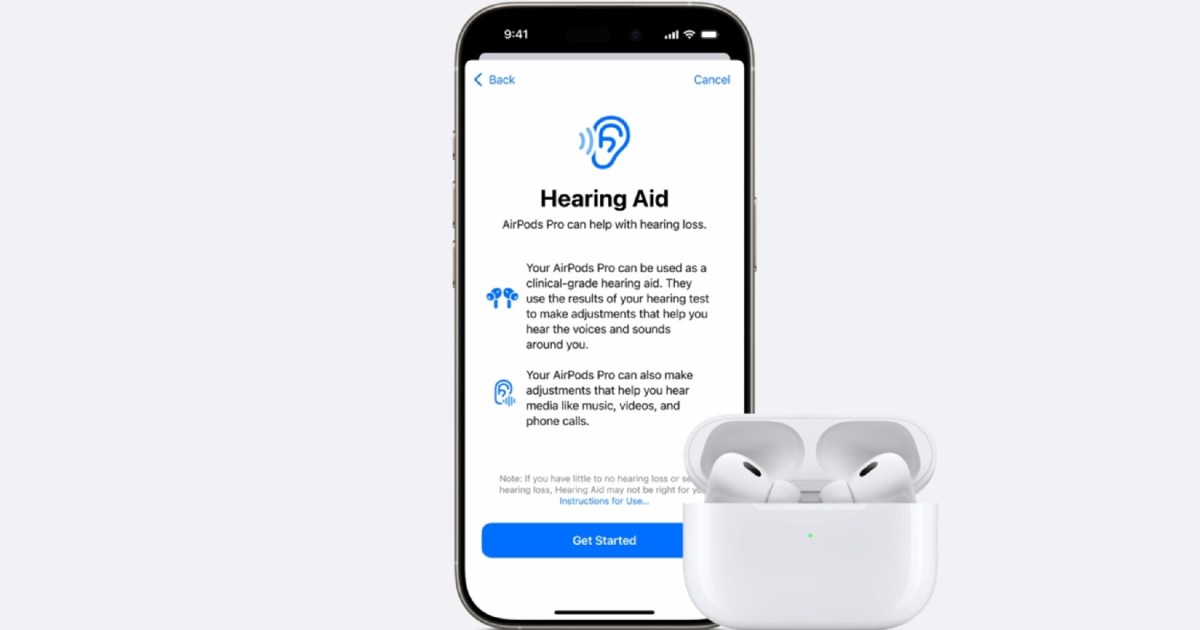 ویژگی های جدید AirPods Pro سلامت شنوایی شما را جدی می گیرد