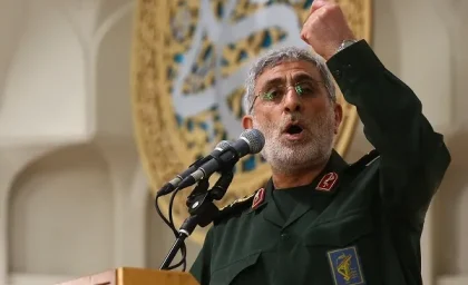 تصویری از سردار قاآنی بر دیوارنگاره میدان فلسطین | رصد روز