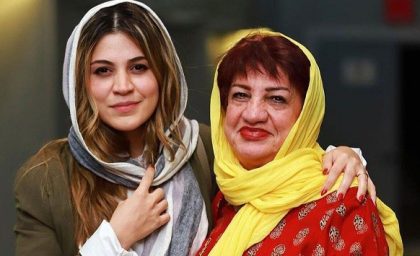ناهید مسلمی و دختر بازیگرش در یک میهمانی / شوهر پدیده جوکر راشناسید