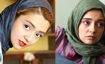 مهتاب اکبری بازیگر نقش سوگند دختر خوانده یاسمن را در سریال لحظه گرگ و میش در جشن حافظ در سن 34 سالگی + عکس