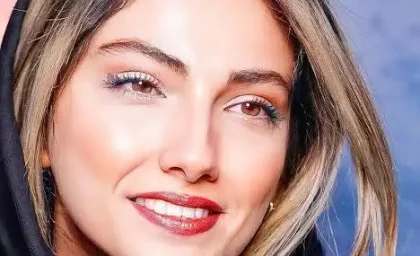 استایل پاییزی با رنگ موی جذاب محیا دهقانی + عکس