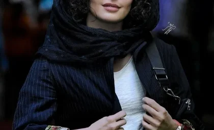 استایل خاص و پاییزی الناز شاکردوست چشم ها را خیره کرد