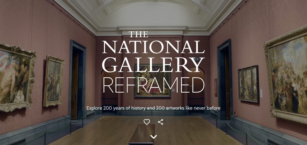 بزرگداشت گالری ملی در Google Arts & Culture