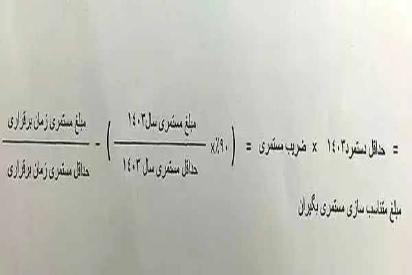 فرمول مصوبات محاسباتی سازمان تامین اجتماعی همسان سازی حقوق بازنشستگان تامین اجتماعی رونمایی شد