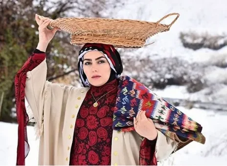 تیپ کلاسیک هدیه بازوند بازیگر سریال نون خ به سبک شهرزاد + عکس