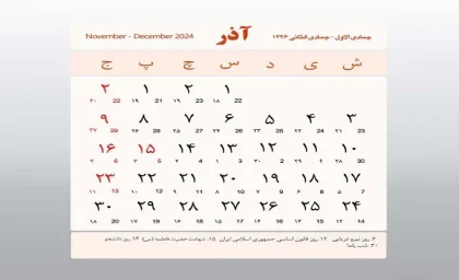 ۸آذر چه روزی است/چه روز هایی در آذر سال ۱۴۰۳ قمر در عقرب است؟