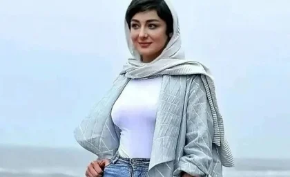 ویدا جوان و همسرش حسین مهری | زیبایی حیرت انگیز ویدا جوان در 38 سالگی با رونمایی این عکس از خودش  + بیوگرافی ویدا جوان