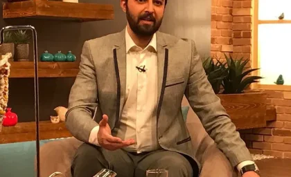 محمودرضا قدیریان  عکس 3 نفره شون رو منتشر کرد / بازیگر سریال به کجا چنین شتابان پدر شد