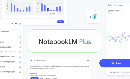 NotebookLM NotebookLM Plus و سایر ویژگی های جدید را معرفی می کند
