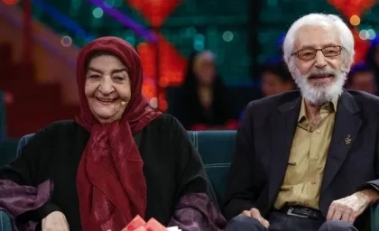 تصویری زیر خاکی از عروسی جمشید مشایخی و همسرش | رصد روز