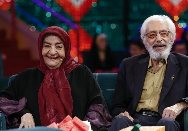 تصویری زیر خاکی از عروسی جمشید مشایخی و همسرش | رصد روز