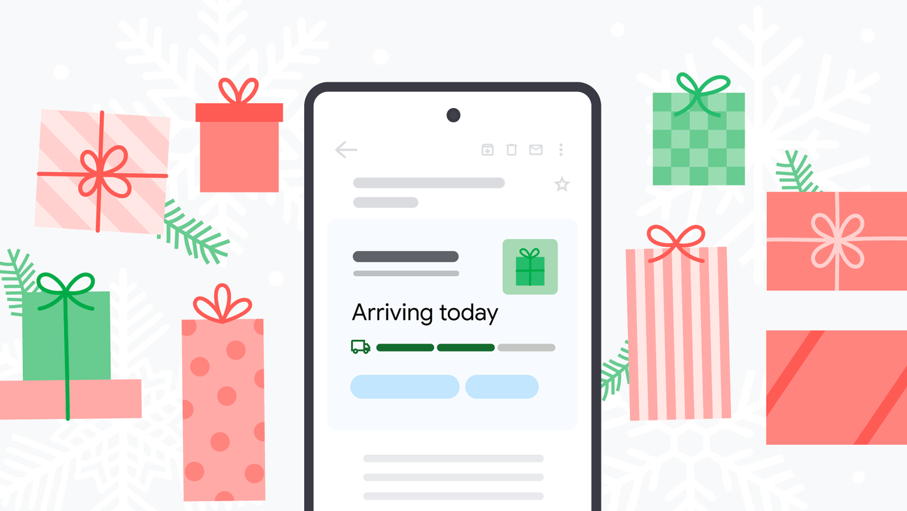 ردیابی بسته در Gmail را انتخاب کنید