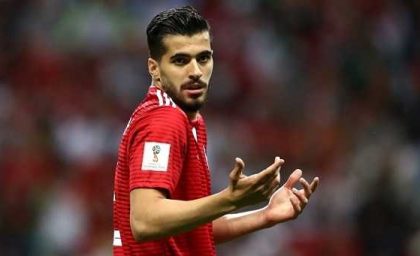 سعید عزت اللهی در جشن قهرمانی شباب الاهلی